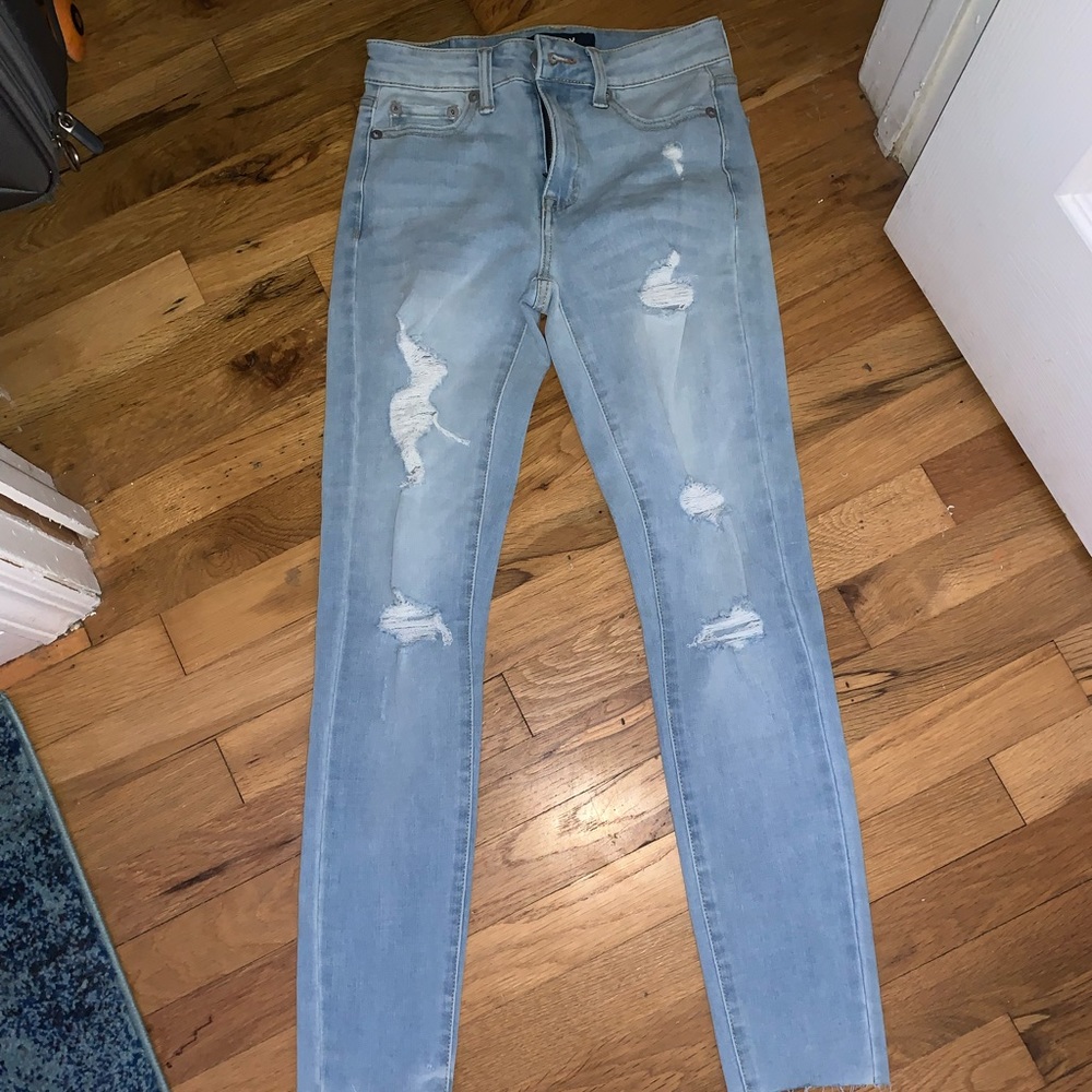 AEROPOSTALE SKINNY JEANS SIZE 00 NEW WITHOUT TAGS